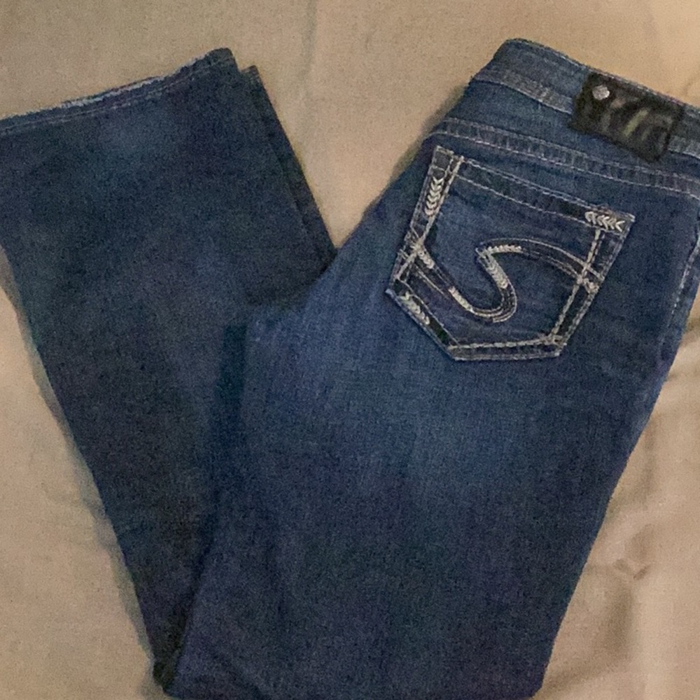Silver jeans